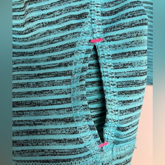 Lukka Women’s Hoodie, S, Blue/Neon Pink/Black Stripes, Activewear - Picture 5 of 7